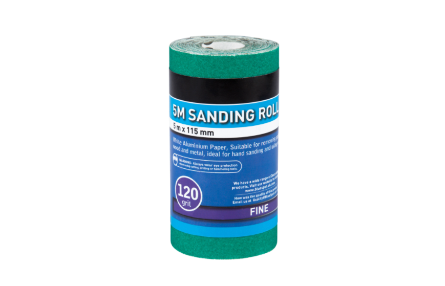 Blue Spot Tools 19859 120 Grit Sanding Roll