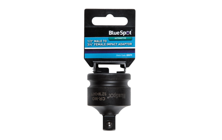 Blue Spot 02079 BlueSpot 3/4" Female to 1/2" Male Impact Adaptor