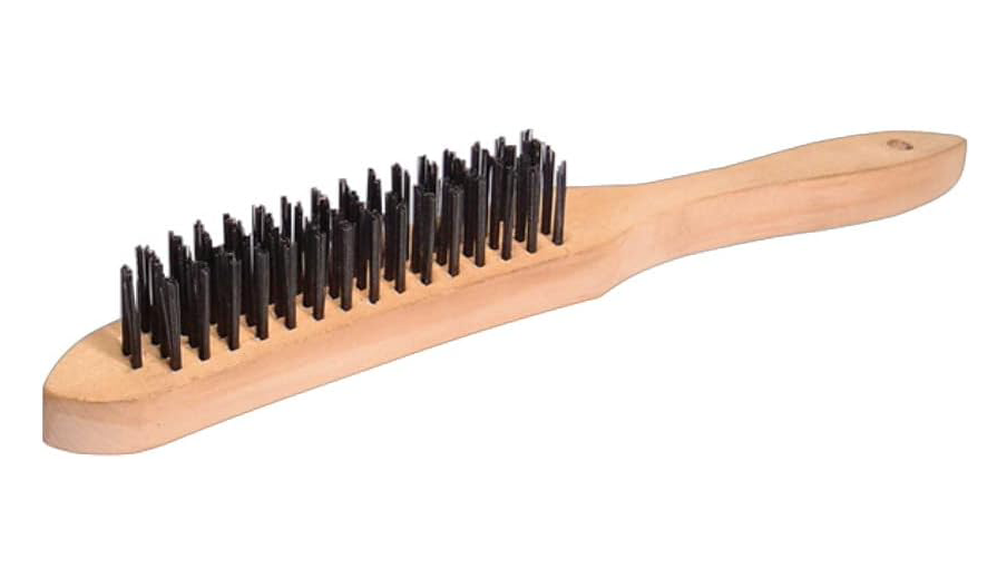 4 Row Mild Steel Wire Brush