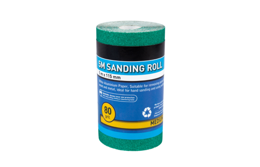 Blue Spot Tools 19858 80 Grit Sanding Roll