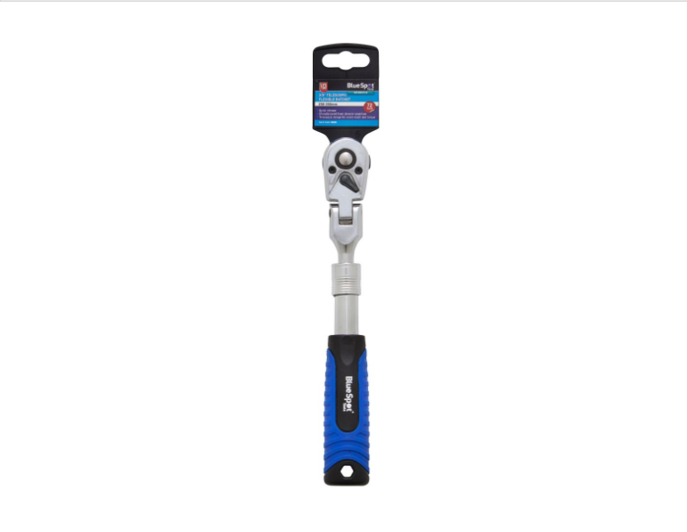 Blue Spot Tools - 3/8" Telescopic Flexible Ratchet (250-350mm) (72 Teeth) 02031