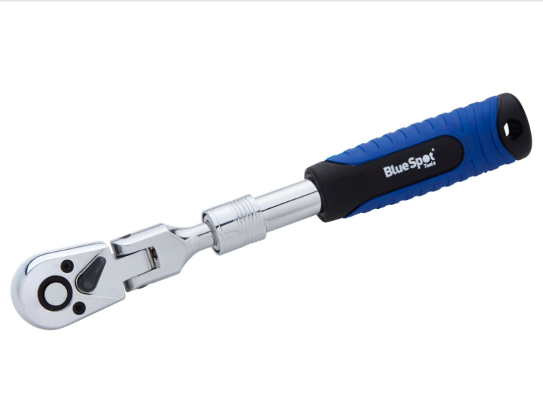 Blue Spot Tools - 3/8" Telescopic Flexible Ratchet (250-350mm) (72 Teeth) 02031