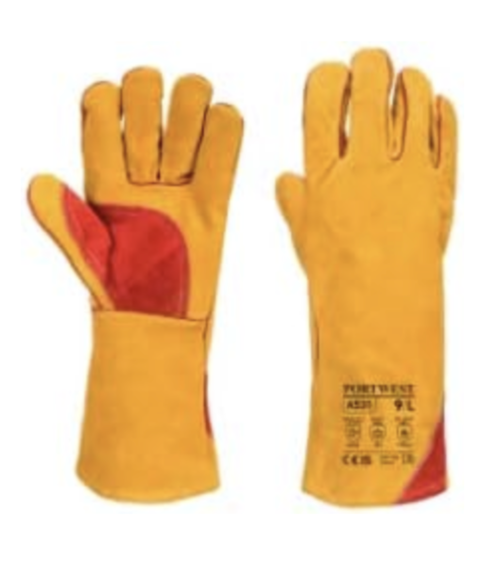 Welding Gauntlet / Woodburner Gloves - various colours available