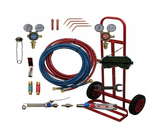 Portable Gas Welding / Cutting Kit & Trolley Regulator Spark Arrester SWP 2059